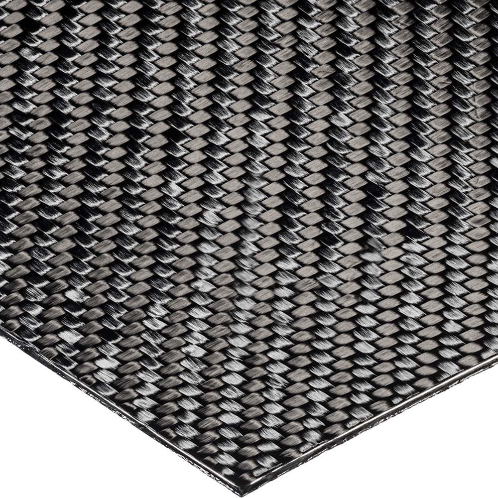 USA Industrials BULK-CS-CF-35 Plastic Sheet: Carbon Fiber, 1/16" Thick, Black