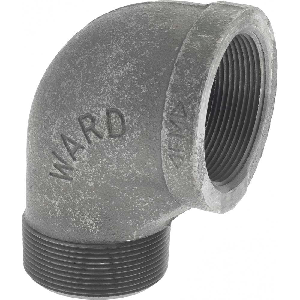 Anvil 0310017207 Black 90 ° Street Elbow: 2", 150 psi, Threaded