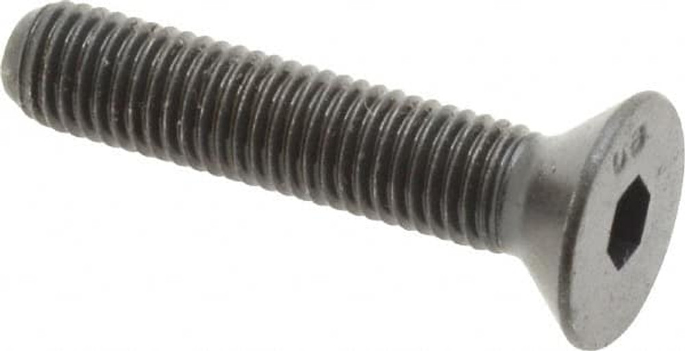 Unbrako 115174 1/4-28 1-1/4" OAL Hex Socket Drive Flat Socket Cap Screw