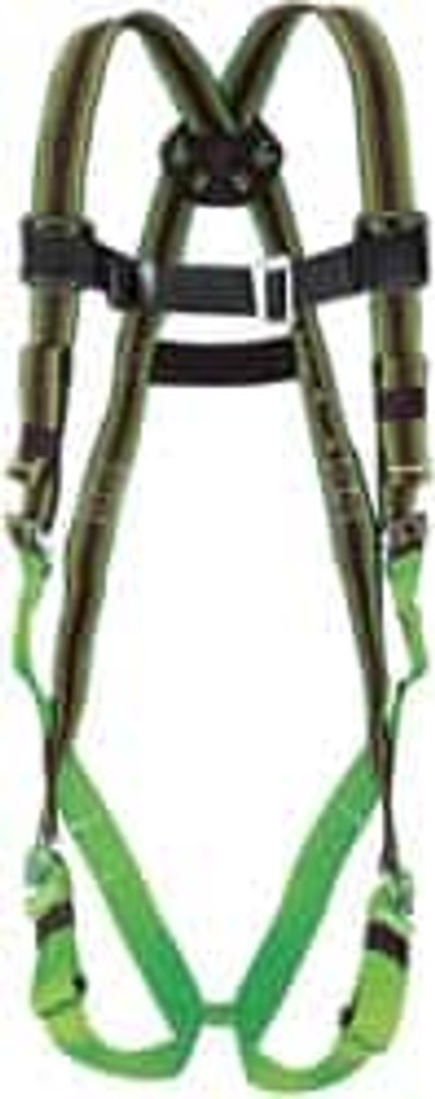 Miller E650/UGN Fall Protection Harnesses: 400 Lb, Construction Style, Size Universal, Elastomer