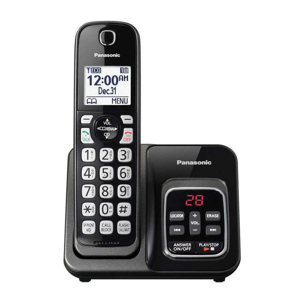 PANASONIC CORP OF NA Panasonic KX-TGD530M  DECT 6.0 Cordless Telephone With Answering Machine, 1 Handset, KX-TGD530M