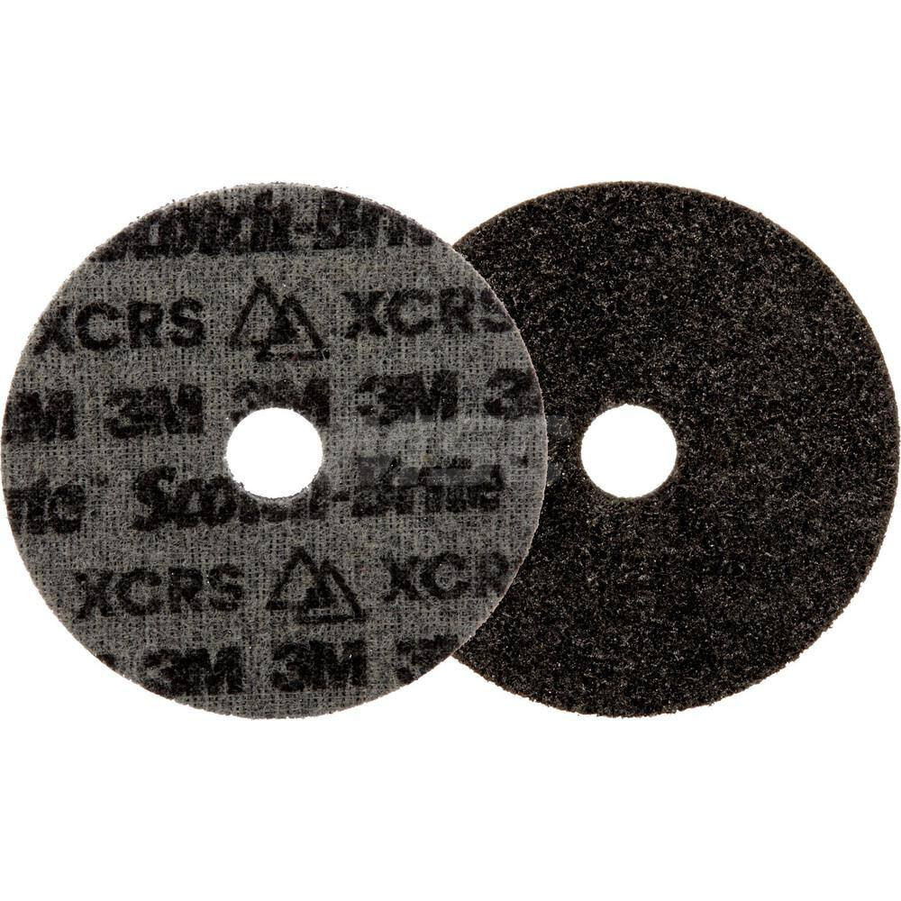 3M Deburring Disc: 5" Dia, Extra Coarse Grade, Ceramic 7100263892