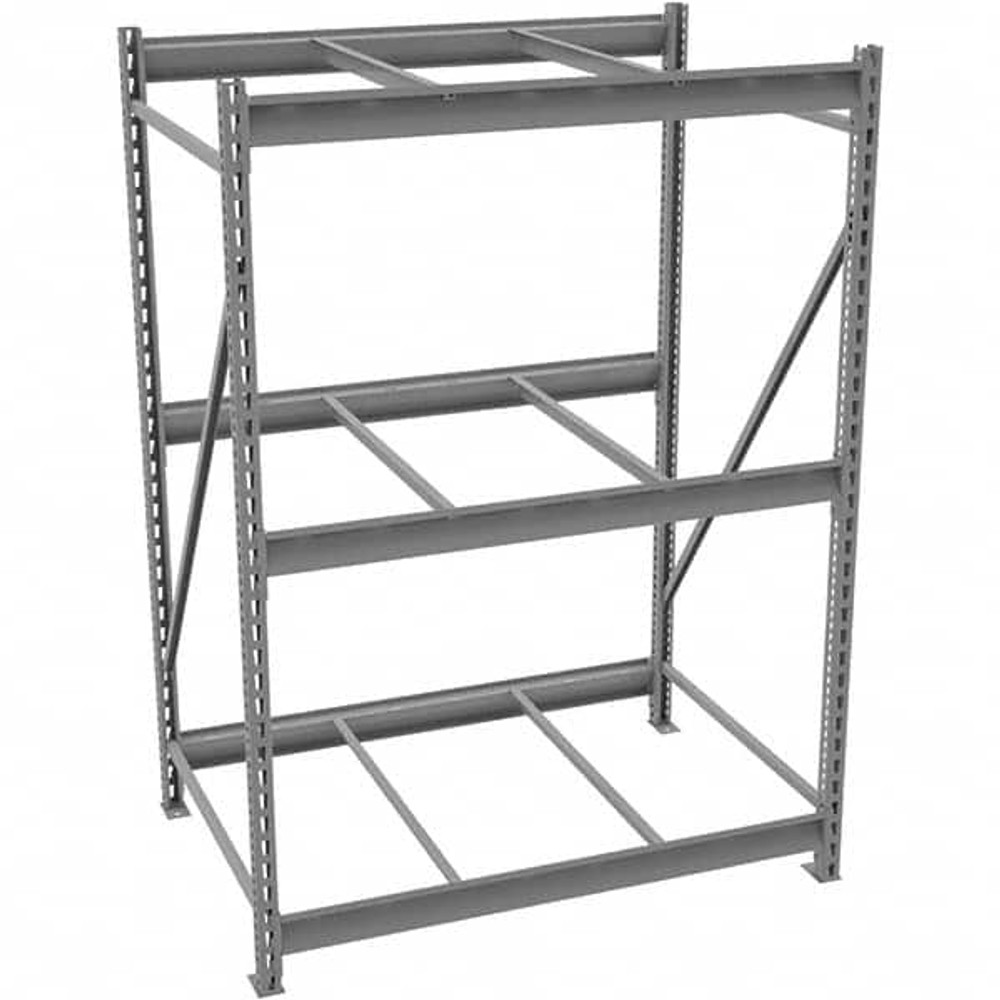 Tennsco BU-962472S-MGY Bulk Storage Rack: 2,150 lb per Shelf, 3 Shelves