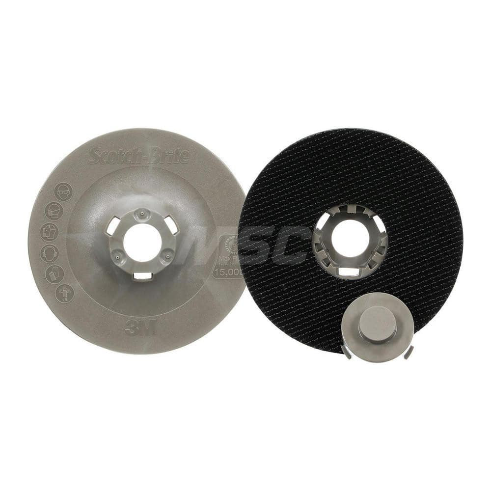 3M Disc Backing Pad: 4" Dia, Disc Backing Pad 7100276338