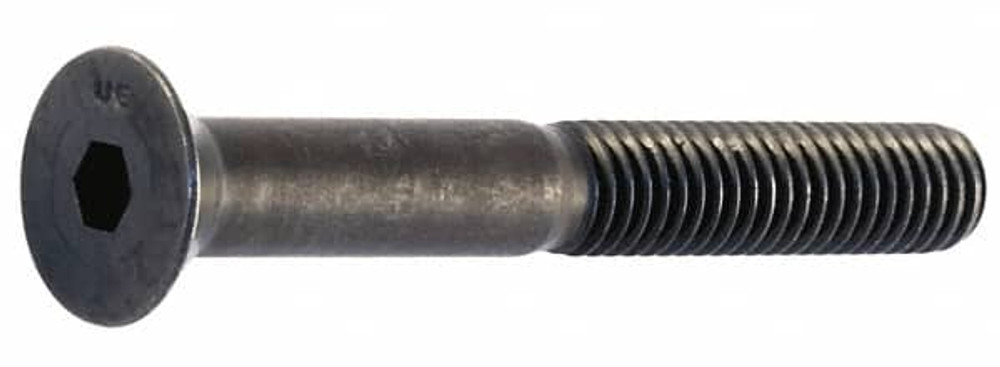 Unbrako 110464 3/8-16 1-3/4" OAL Hex Socket Drive Flat Socket Cap Screw