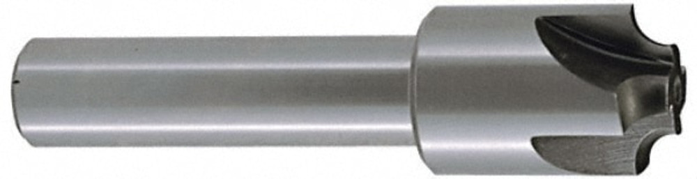 Keo 14311 Corner Rounding End Mill: 3/8" Radius, 1-1/4" Diam, 4 Flutes, High Speed Steel