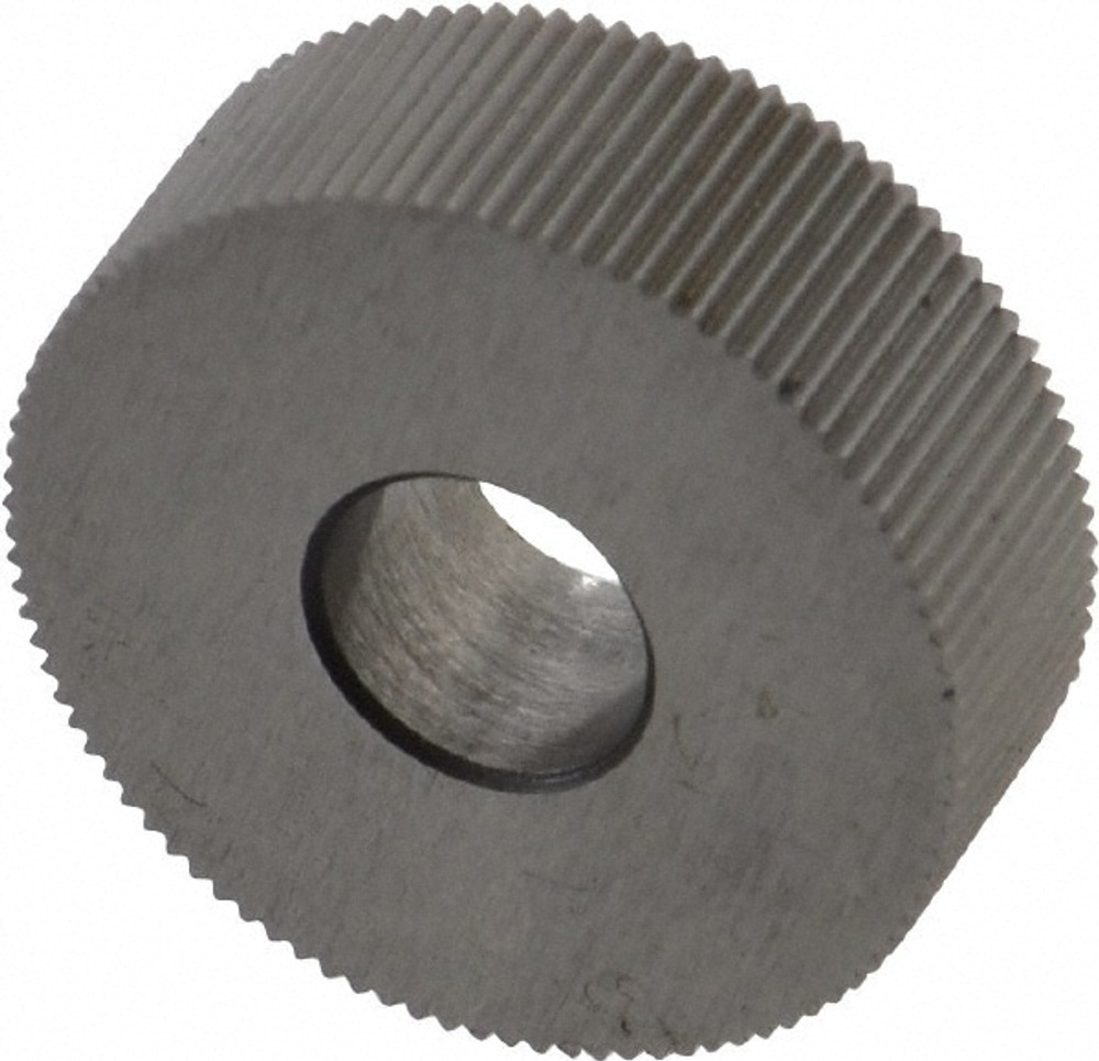 MSC KNSX128 Standard Knurl Wheel: 3/4" Dia, 80 ° Tooth Angle, Straight, Cobalt