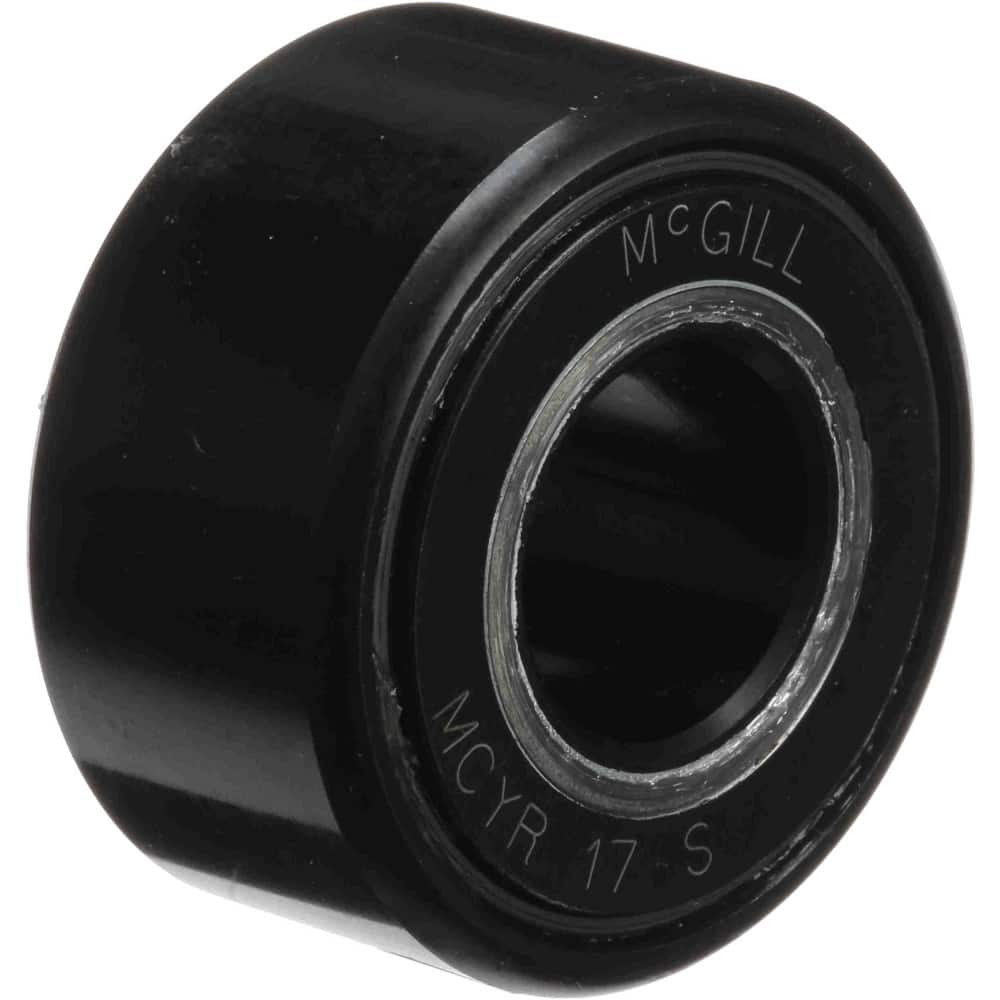 McGill 3617011001 Cam Yoke Roller: Crowned, 17 mm Bore Dia, 40 mm Roller Dia, 20 mm Roller Width, Retained (Caged) Needle Roller Bearing