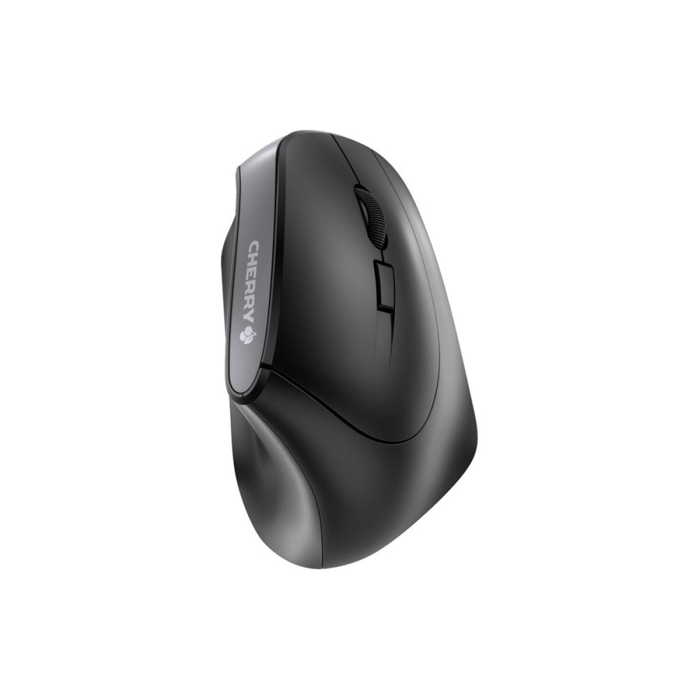 CHERRY GMBH JW-4500 CHERRY Ergonomic Wireless Optical Mouse, 6 Button, Black, MW 4500