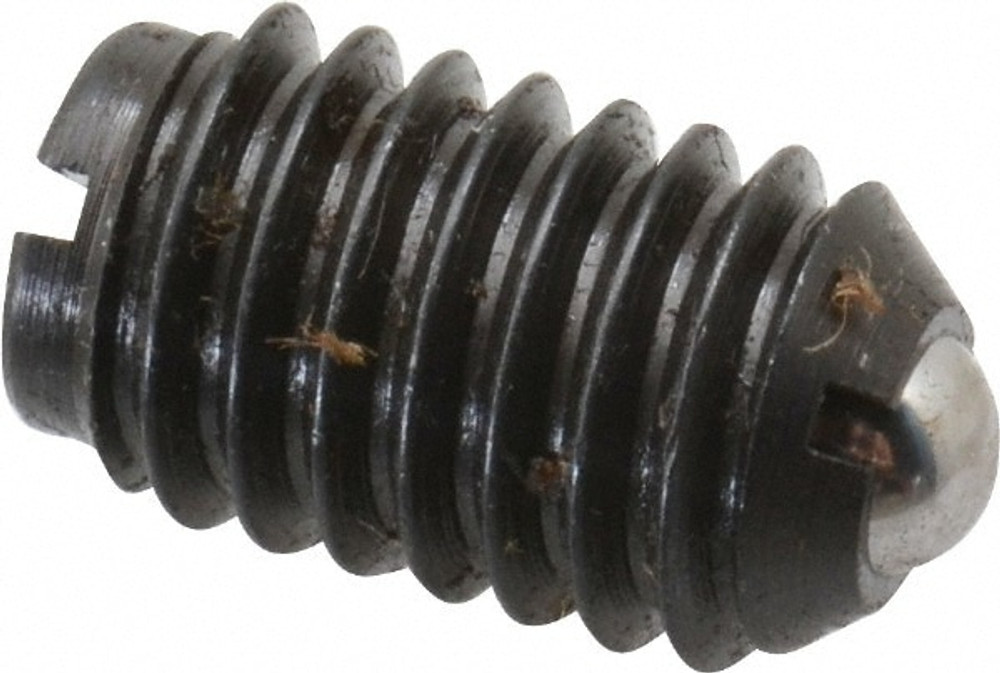 Gibraltar 10015P-G Threaded Ball Plunger: 3/8-16, 0.187" Ball Dia, 5/8" Body Length, 0.048" Max Ball Reach