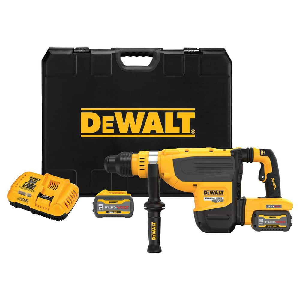 DeWALT DCH735X2 Hammer Drills & Rotary Hammers; Chuck Type: SDS Max ; For Bit Shank Type: Round ; Chuck Size (Inch): 1-7/8 ; Maximum No-Load Blows per Minute: 2705 ; Solid Bit Capacity: 1.875in ; For Shank Diameter: 1.875in