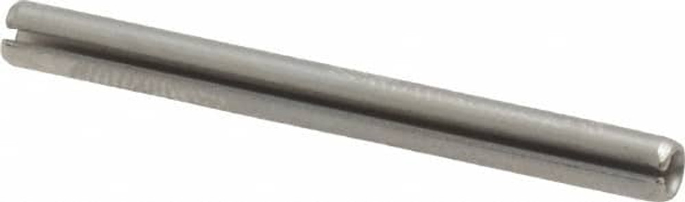 Value Collection R63090369 Slotted Spring Pin: 0.125" Dia, 1-3/8" Long, 420 Stainless Steel