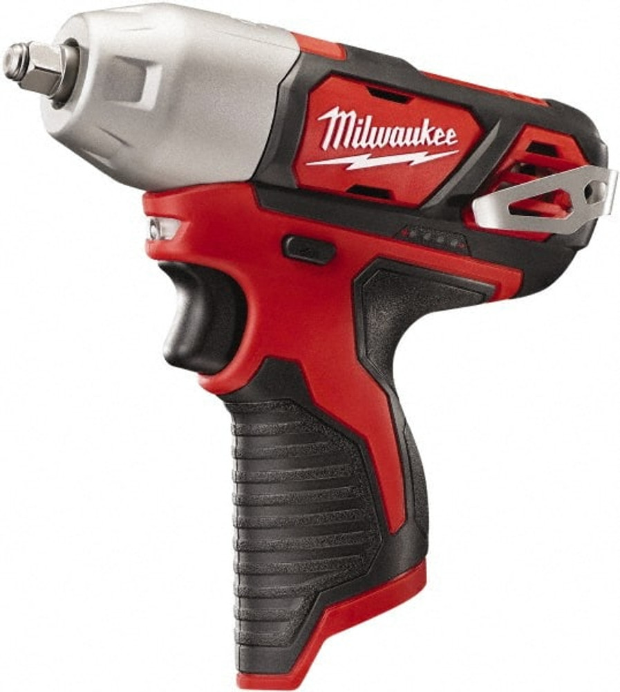 Milwaukee Tool 2461-20 Cordless Impact Wrench: 12V, 1/4" Drive, 0 to 3,800 BPM, 0 to 2,500 RPM