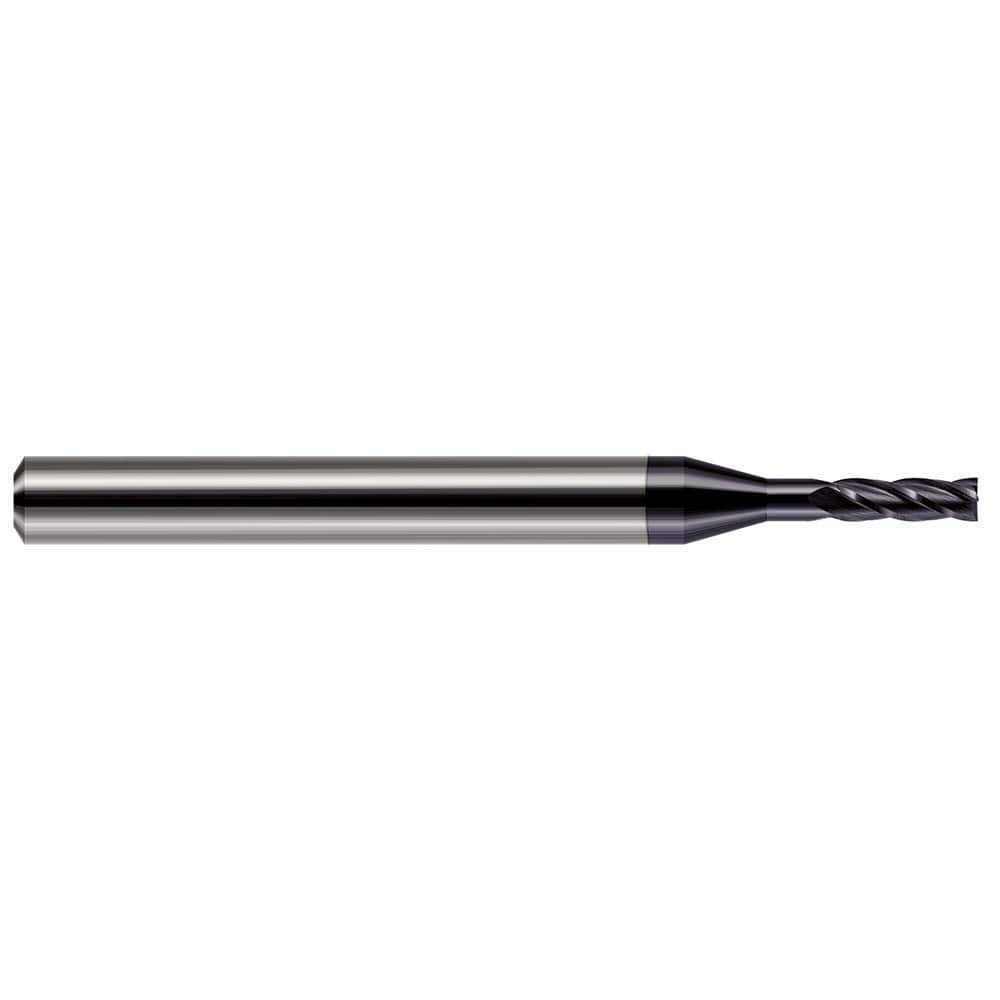 Harvey Tool 956878-C3 Square End Mill: 5/64" Dia, 15/64" LOC, 4 Flutes, Solid Carbide