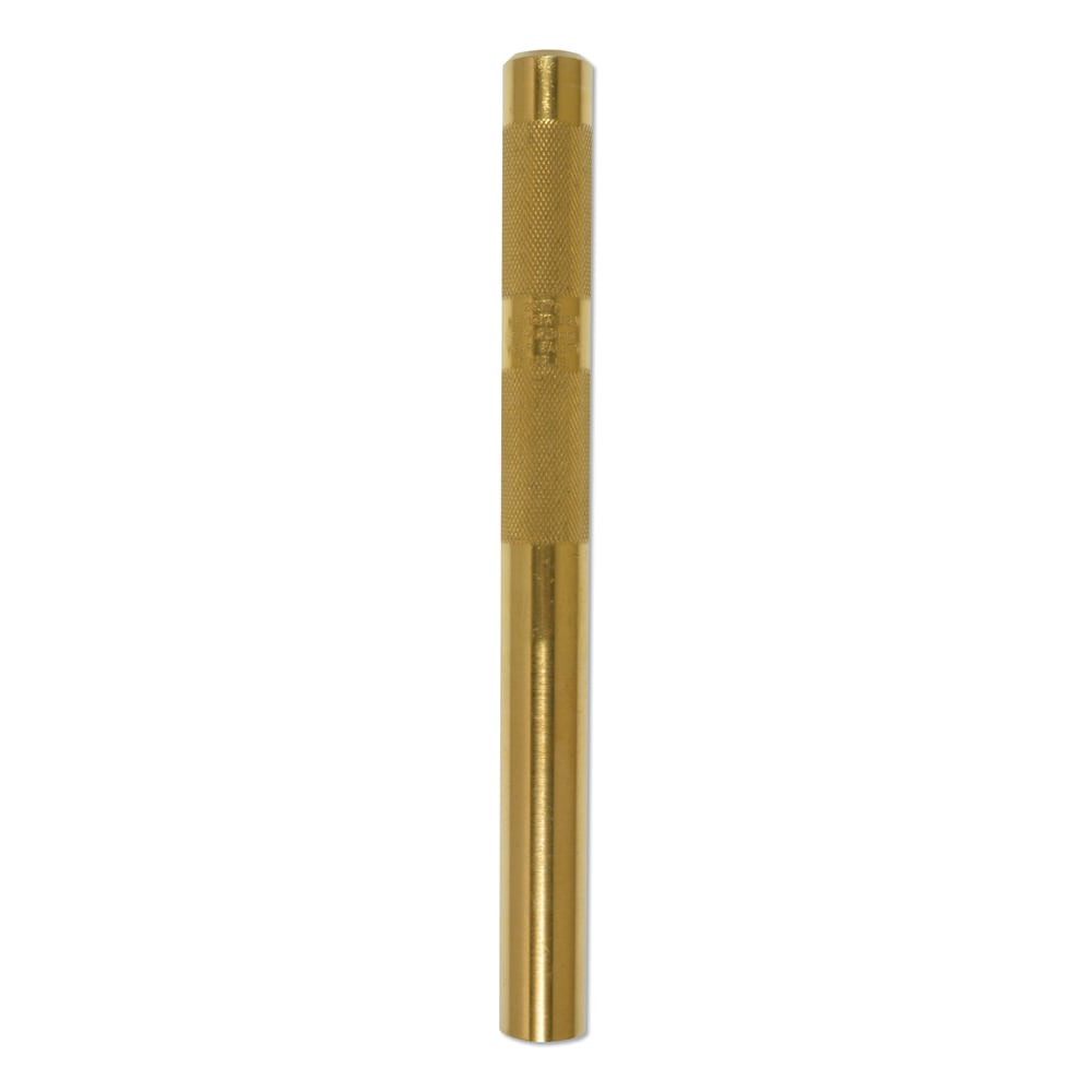 MAYHEW STEEL PRODUCTS, INC. 479-25075 Brass Drift Punch, 8 in, 3/4 in Tip, Brass