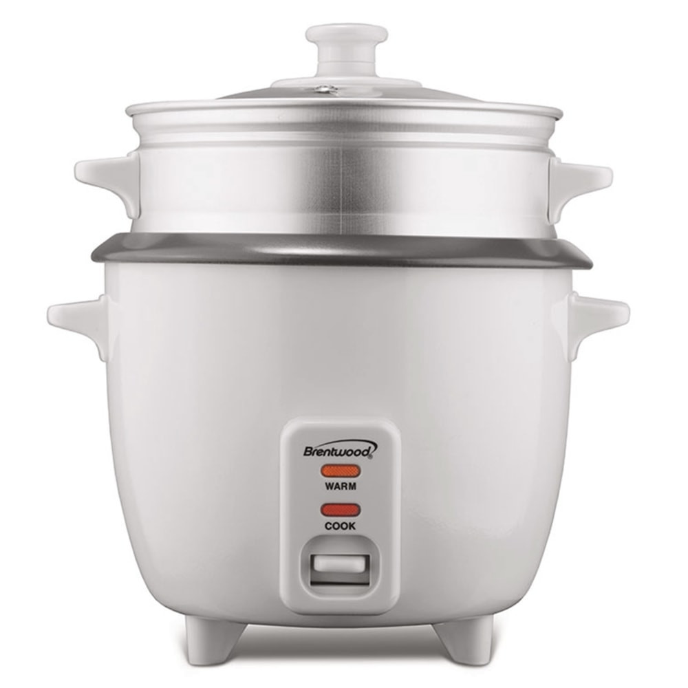 TODDYs PASTRY SHOP 99583297M Brentwood 15-Cup Rice Cooker With Steamer, White