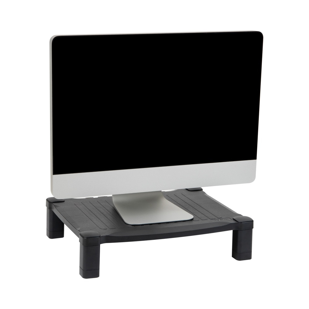 EMS MIND READER LLC PLMONST-BLK Mind Reader Adjustable Monitor Stand, 4inH x 13-1/4inW x 17-1/4inL , Black