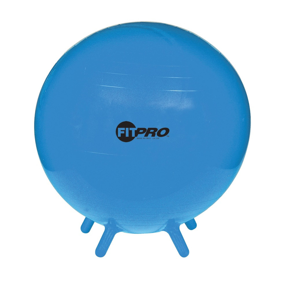 CHAMPION SPORTS CHSBL55  FitPro Ball With Stability Legs, 21 3/4in, Blue