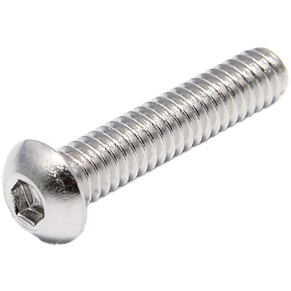 Foreverbolt FBBHSCAPS103234 Button Socket Cap Screw: 18-8 Stainless Steel, #10-32 x 3/4 Long, NL-19.  Finish