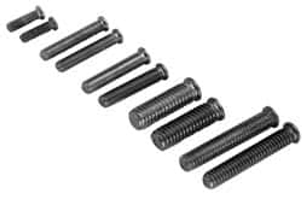 Keystone Fastening Technologies 4082753 4-40, Stainless Steel Threaded Flanged Studs