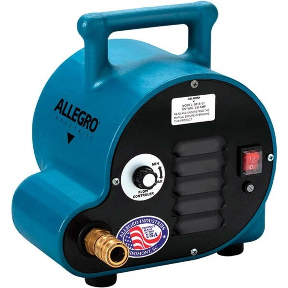 Allegro 9815-EF Supplied Air (SAR) Compressors; Includes Filtration Panel & Hose: No ; Maximum Number of Connections: 2-Man ; Cubic Feet per Minute (CFM): 15