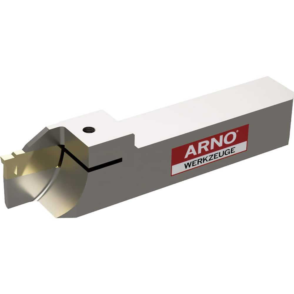 Arno 111448 Indexable Cut-Off Toolholders; Hand of Holder: Left Hand ; Maximum Depth of Cut (Decimal Inch): 0.2362 ; Maximum Workpiece Diameter (Decimal Inch): 0.4724 ; Toolholder Style: ARNO Fast Change ; Multi-use Tool: No ; Compatible Insert Size 