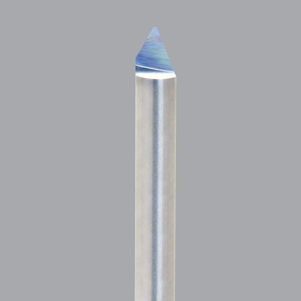 Onsrud 37-05 Engraving Cutter: 60 °, 0.02" Dia, 0.02" Tip Dia, Conical Point, Solid Carbide