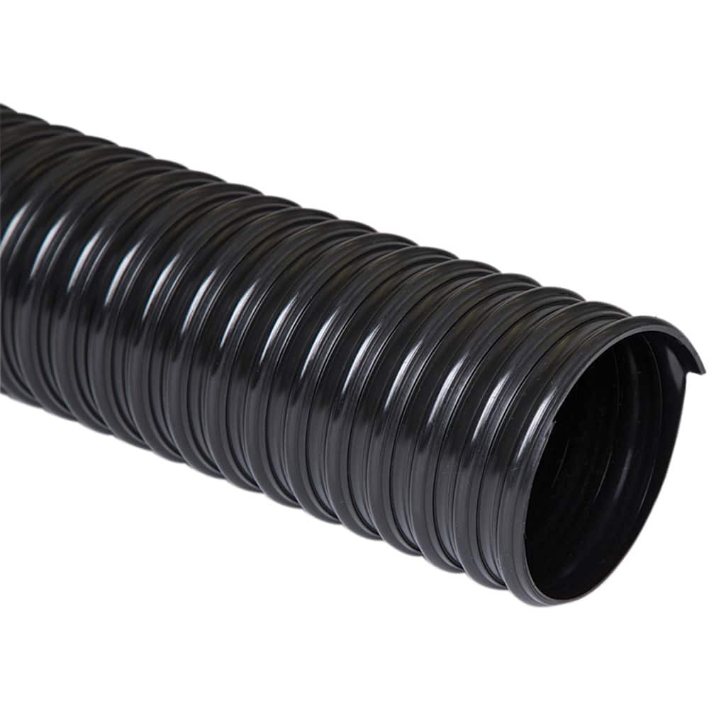 Flexaust 85510400025 Duct Hose: Urethane, 4" ID, 29 Hg Vac Rating, 30 psi