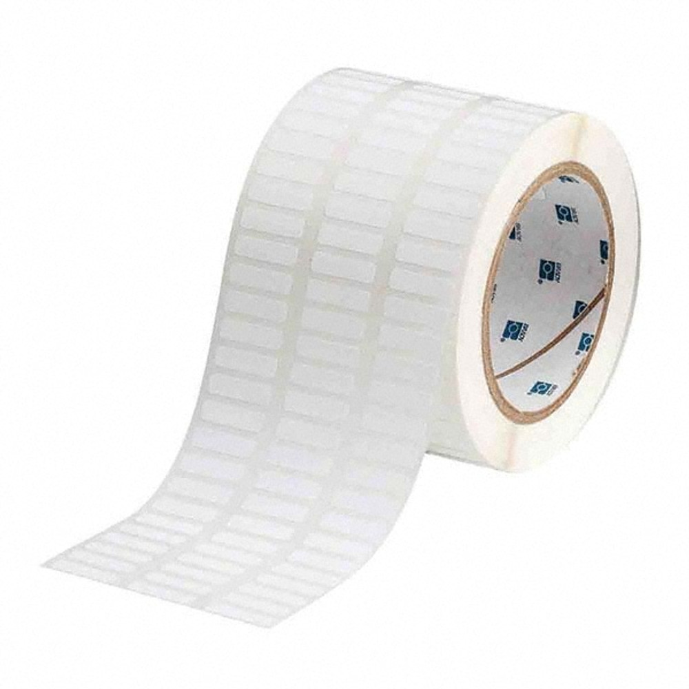 Brady 29892 Label Maker Label: White, Polyester, 10,000 per Roll