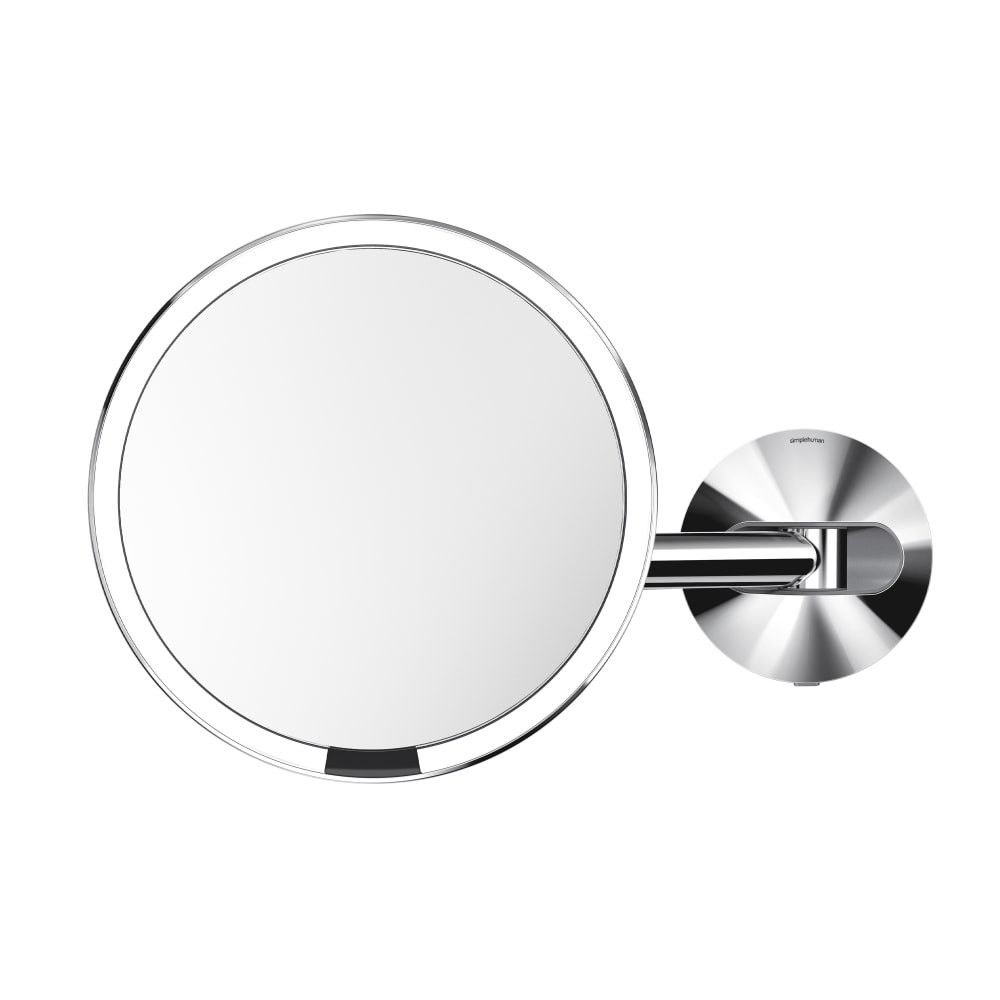 SIMPLEHUMAN LLC simplehuman ST3016  Wall Mount Sensor Mirrors, 9-1/8inH x 13-13/16inW x 3-1/8inD, Polished Silver, Hardwired