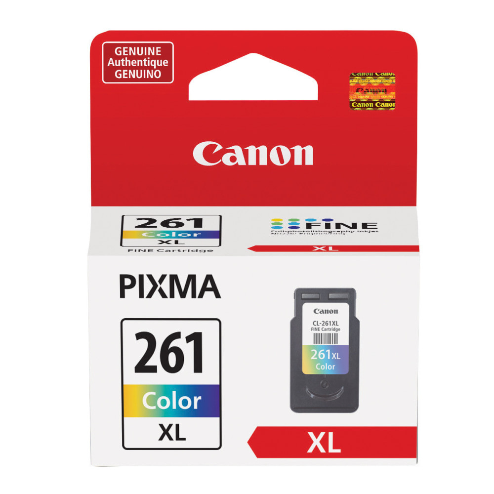 Compatible Canon models: PIXMA : TR7020, TR7020A, TR7022a, TS5320, TS6420, TS6420A.  .  Compatible with your Canon PIXMA TS5320 printer, this cartridge delivers vibrant cyan, magenta and yellow tri-color ink for photos and images. The cartridge yields up to 100 pages to help you move through big projects.  Yields up to 100 pages.  ChromaLife 100 System helps protect photos from fading when combined with a Genuine PG-260 Black Ink Cartridge and Canon photo paper.  Helps Avoid Waste - Designed for extended use, helping reduce or eliminate material use and potentially save money.  Recycling solution - designed to encourage recycling, helping you divert materials from landfill.
