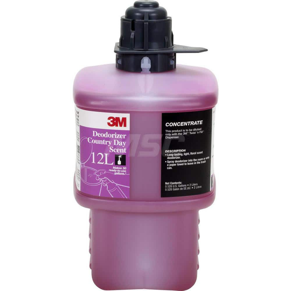 3M 7100049083 Deodorizer: Liquid, 2 L Bottle