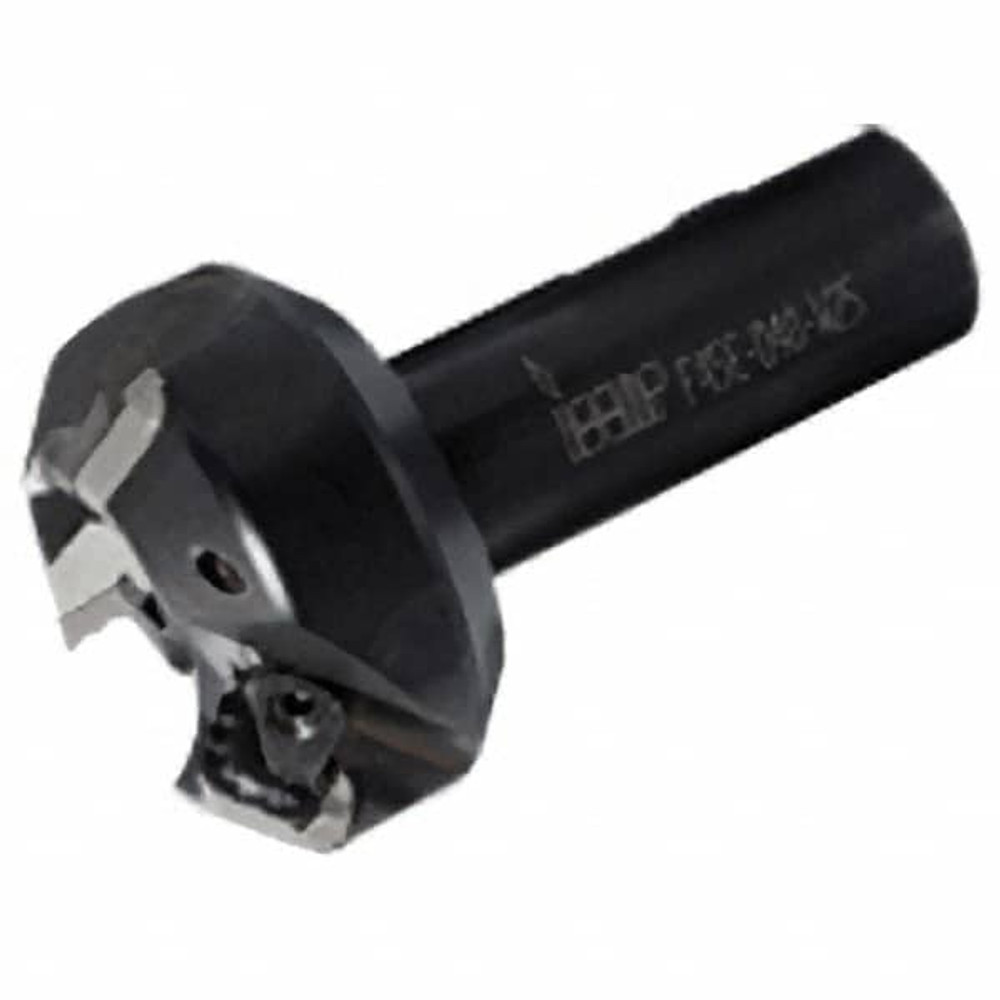 Iscar 3100022 45° Lead Angle, 1" to 2.7" Cut Diam, 3/4" Shank Diam, Indexable & Chamfer End Mill