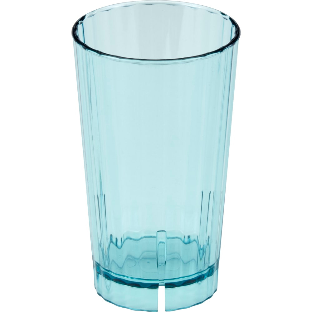 Your guests can enjoy the elegant look and feel of glass in a durable way with the Cambro Huntington Camwear Tumblers. Crafted from Camwear, the tumblers offer optimal strength to resist breaking, making them ideal for serving drinks at a bar or poolside.  Camwear constructed is made of polycarbonate for durability and reusability.  Offers the feel of delicate glass with a classic appearance.  Ideal for frequent bar and poolside drink service.  Bottom is designed to drain and dry quickly.  Stacking lugs help prevent the tumblers from sticking when in storage.  Built to withstand temperatures from -40 to 210 deg.F.  Dishwasher-safe design.