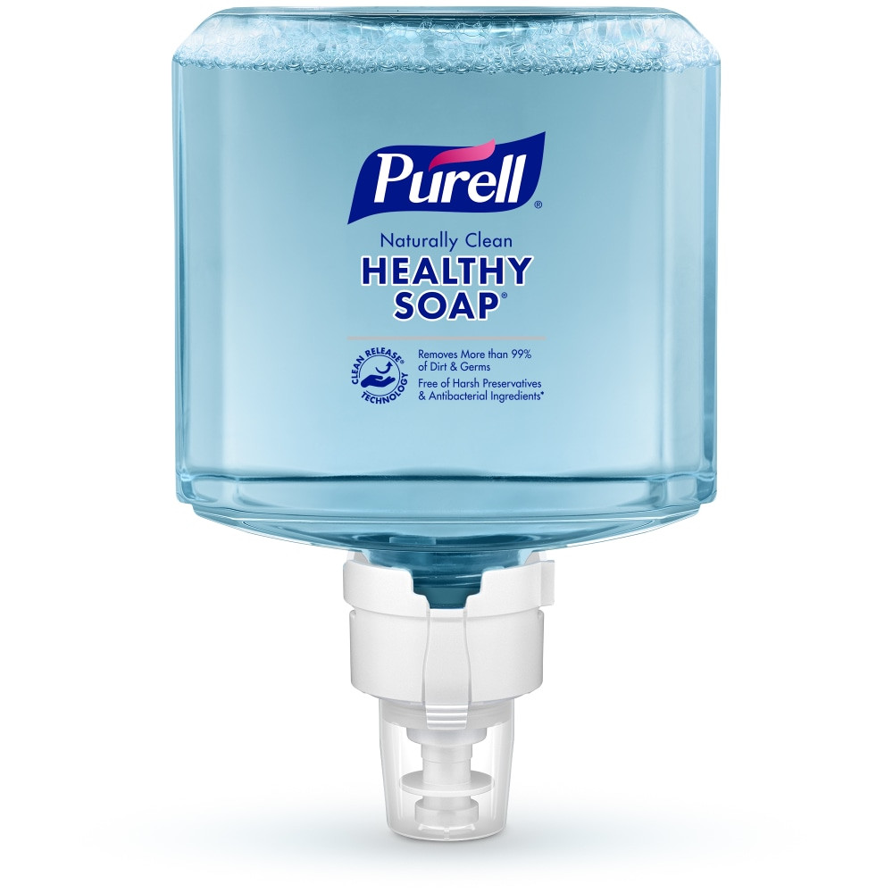 GOJO INDUSTRIES INC Purell PGC74795WUOM  Brand Naturally Clean HEALTHY SOAP Foam ES8 Refill, Fragrance Free, 40.6 Oz Bottle