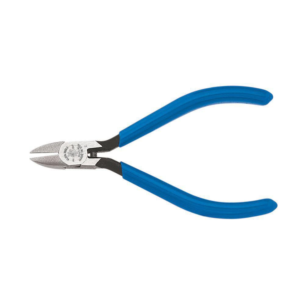 Klein Tools D257-4C Diagonal Cutting Plier: 0.438" & 1.1 cm Cutting Capacity