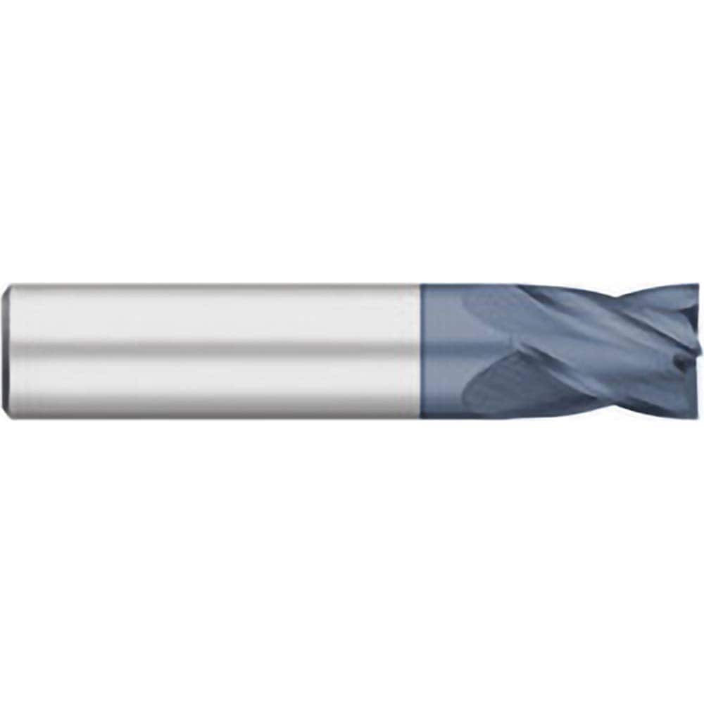 Titan USA TC10905 Square End Mill:  0.0781" Dia, 0.125" LOC, 0.125" Shank Dia, 1.5" OAL, 4 Flutes, Solid Carbide