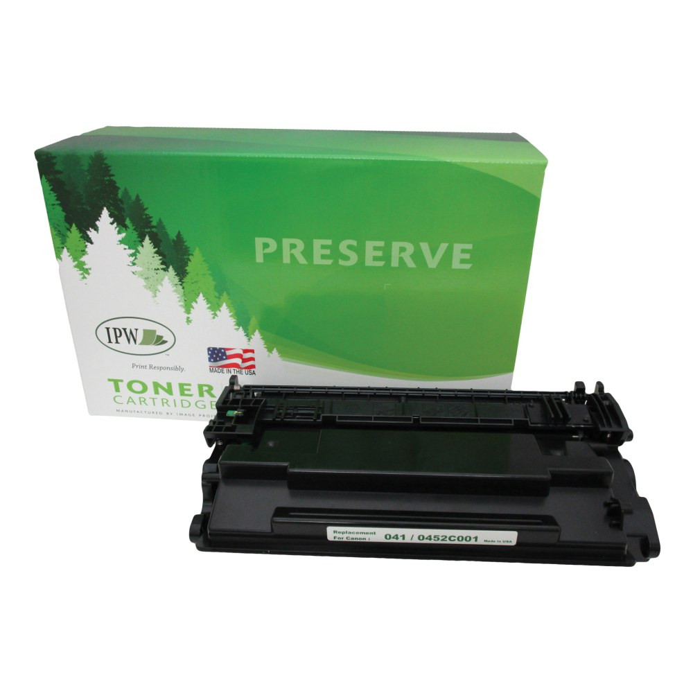 IMAGE PROJECTIONS WEST, INC. 845-041-ODP IPW Preserve Remanufactured Black Toner Cartridge Replacement For Canon CRG 041, 0452C001, 845-041-ODP