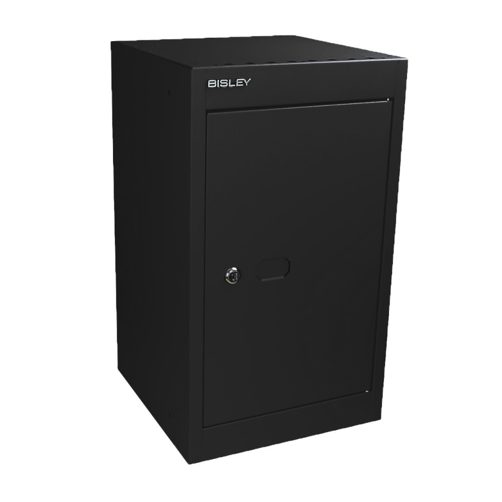 BISLEY BSLOCK-BK  CLK Steel Cube Locker, 20inH x 12inW x 12inD, Black