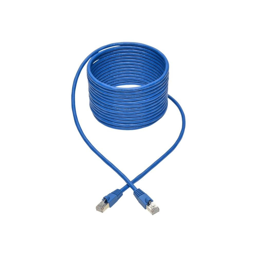 TRIPP LITE N262-020-BL  Cat6a Snagless Shielded STP Patch Cable 10G, PoE, Blue M/M 20ft