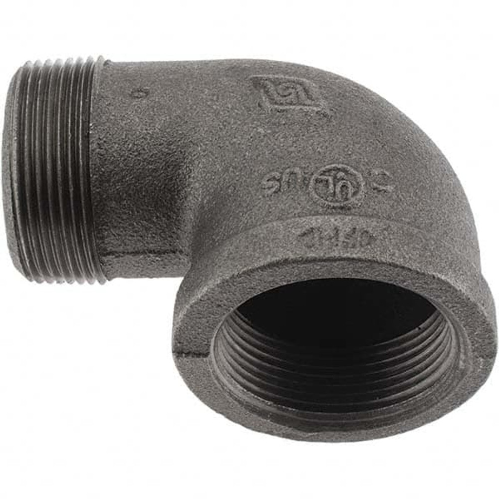 Value Collection B-S9015 Black 90 ° Street Elbow: 1-1/2"