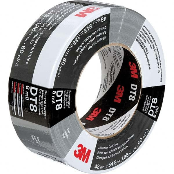 3M Duct Tape: 48 mm Wide, 8 mil Thick, Polyethylene 7100174104