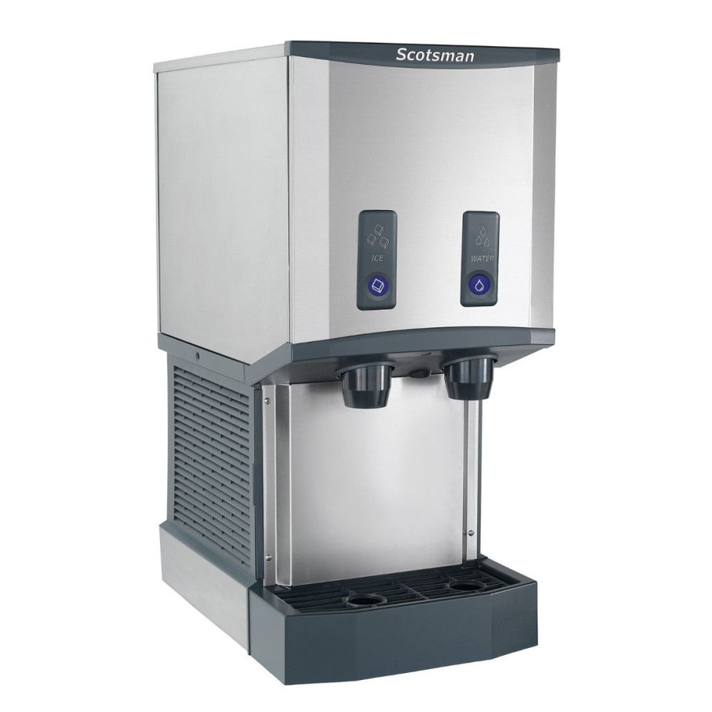HOFFMAN TECHNOLOGIES Hoffman HID312AB-1  Scotsman Meridian Counter-Top Air-Cooled Ice Machine And Water Dispenser, Silver