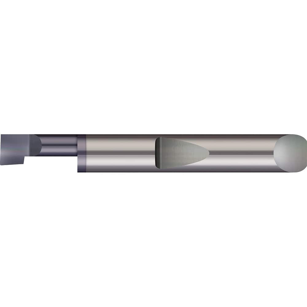 Micro 100 QBB-2001000X Boring Bar: 0.2" Min Bore, 1" Max Depth, Right Hand Cut, Solid Carbide