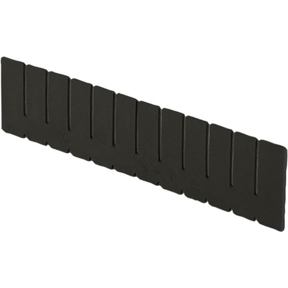 LEWISBins+ DV1625-XL Bin Divider: Use with DC2025 Long Side Measures 1.9" Tall, Black