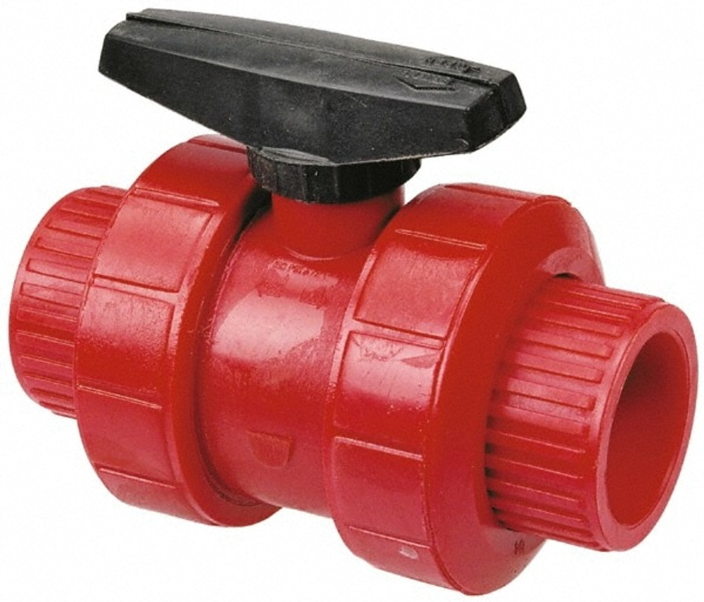 NIBCO MD912A6 True Union Manual Ball Valve: 1/2" Pipe, Full Port