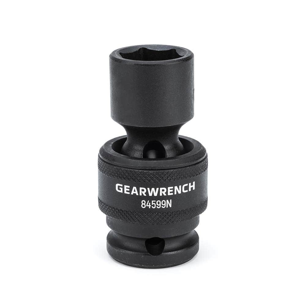 GEARWRENCH 84599N Impact Socket: 1/2" Drive, 11/16" Socket, Hex Drive