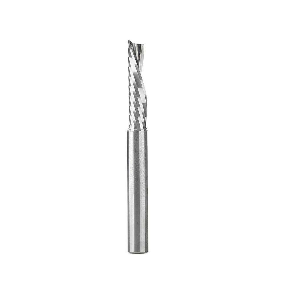 Amana Tool 51505 Spiral Router Bit: 0.25" Dia, 1" LOC, 1/4" Shank Dia, Upcut