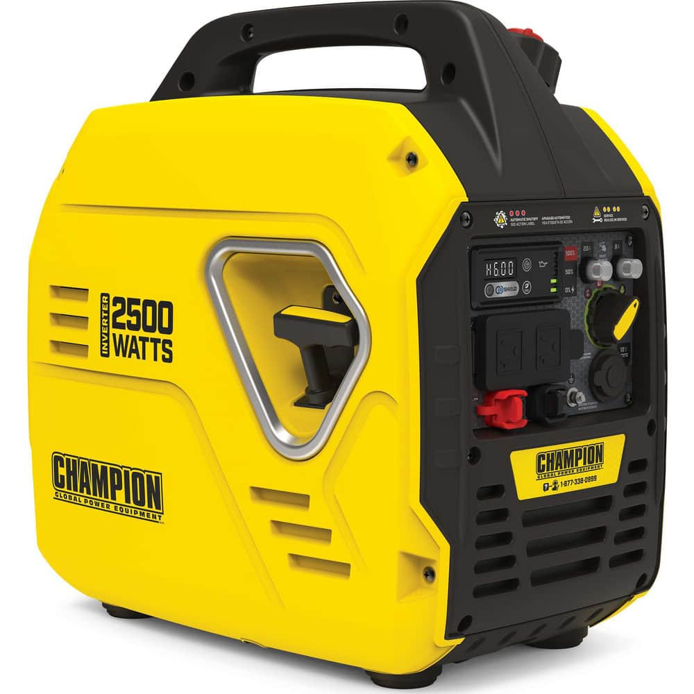 Champion Power Equipment 201153 Portable Power Generators; Starting Method: Recoil ; Running Watts: 1850kW ; Starting Watts: 2500kW ; Number Of Outlets: 2.000 ; Generator Outlet Type: 120V Duplex (5-20R); 12V DC Automotive; Parallel ; Amperage: 15.40