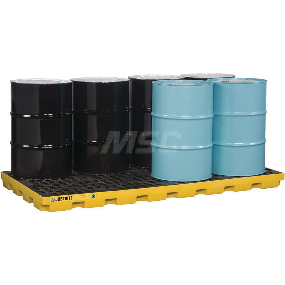 Justrite. 28660 Accumulation Center:  8 Drum,  98.00 gal,  10000.00 lb,  Polyethylene